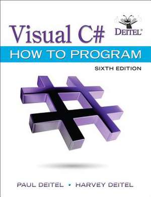 Visual C# How to Program de Paul Deitel