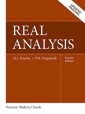 Real Analysis (Classic Version) de Halsey Royden