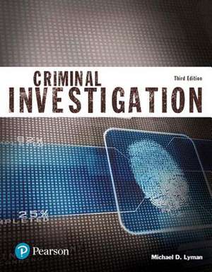 Criminal Investigation (Justice Series) Plus Revel -- Access Card Package de Michael D. Lyman