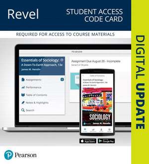 Revel for Essentials of Sociology -- Access Card de James M. Henslin