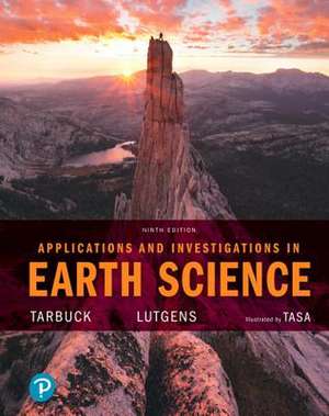 Applications and Investigations in Earth Science de Edward J. Tarbuck