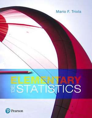 Elementary Statistics, Books a la Carte Edition Plus Mylab Statistics with Pearson Etext -- Access Card Package de Mario F. Triola