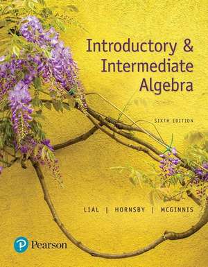 Mylab Math with Pearson Etext -- Standalone Access Card -- For Introductory & Intermediate Algebra with Integrated Review de Margaret L. Lial