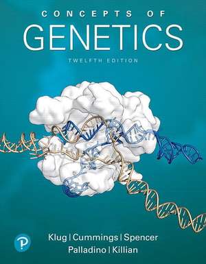 Concepts of Genetics Plus Mastering Genetics with Pearson Etext -- Access Card Package [With eBook] de William S. Klug