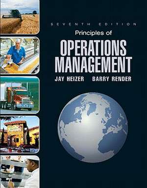 Principles of Operations Management and Student CD & DVD Value Package (Includes POM-Qm for Windows V. 3) de Jay Heizer