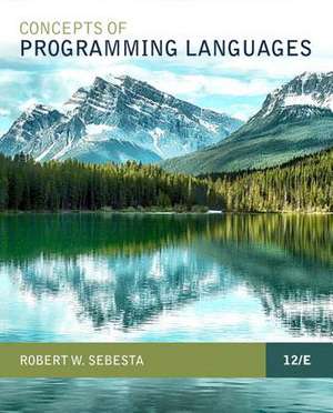 Concepts of Programming Languages, Pearson Etext 2.0 Access Code Card de Robert W. Sebesta