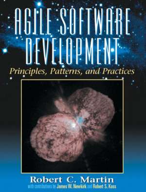 Agile Software Development, Principles, Patterns, and Practices de Robert C. Martin