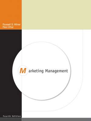 Marketing Management de Russell S Winer