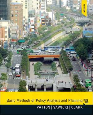 Basic Methods of Policy Analysis and Planning de Carl Patton