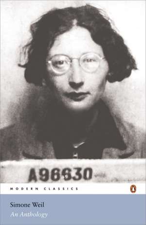 An Anthology de Simone Weil