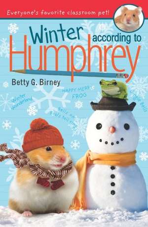 Winter According to Humphrey de Betty G. Birney