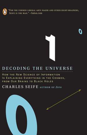 Decoding the Universe de Charles Seife