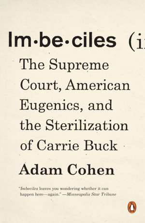 Imbeciles de Adam Cohen