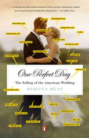 One Perfect Day: The Selling of the American Wedding de Rebecca Mead