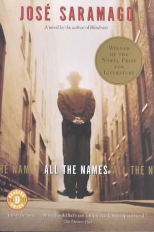 All the Names de José Saramago