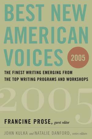 Best New American Voices 2005