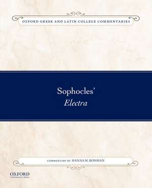 Sophocles' Electra de Hanna M. Roisman