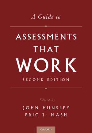 A Guide to Assessments That Work de John Hunsley