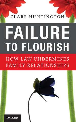 Failure to Flourish: How Law Undermines Family Relationships de Clare Huntington