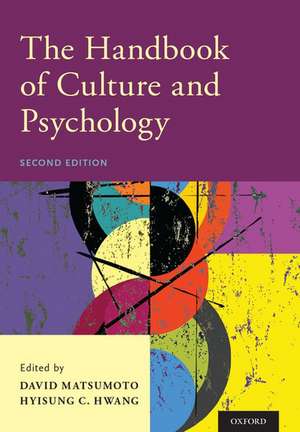 The Handbook of Culture and Psychology de David Matsumoto