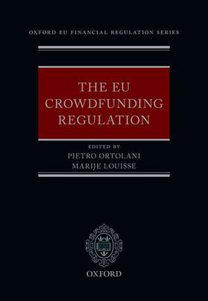 The EU Crowdfunding Regulation de Pietro Ortolani