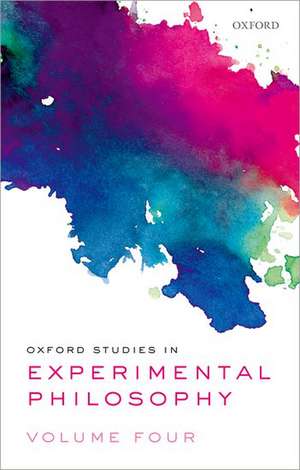 Oxford Studies in Experimental Philosophy Volume 4 de Tania Lombrozo