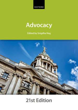 Advocacy de The City Law School