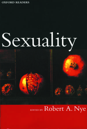 Sexuality de Robert A. Nye