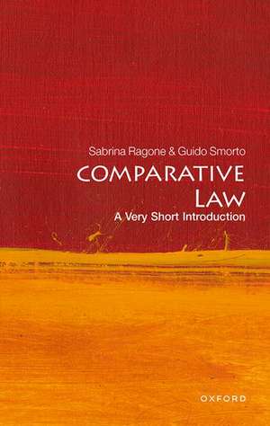 Comparative Law: A Very Short Introduction de Sabrina Ragone