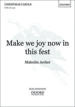 Make we joy now in this fest de Malcolm Archer