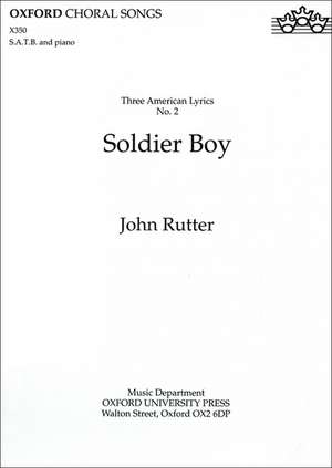 Soldier Boy: No. 2 of Three American Lyrics de John Rutter