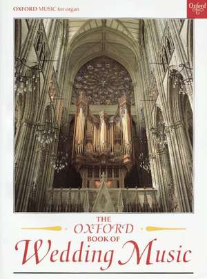 The Oxford Book of Wedding Music with pedals de Oxford