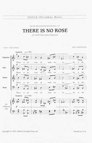 There is no rose de Joel Martinson