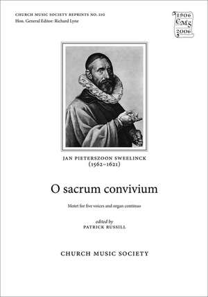 O sacrum convivium de Jan Pieterszoon Sweelinck