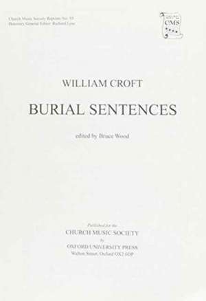 Burial Sentences de William Croft