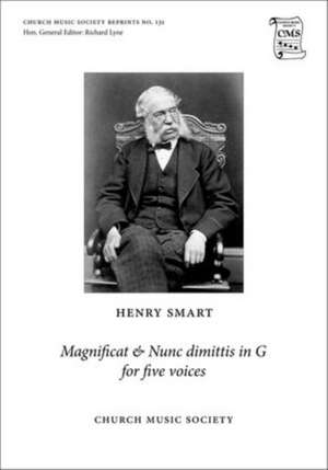 Magnificat and Nunc dimittis in G: for five voices de Henry Smart