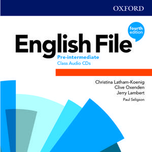 English File: Pre-Intermediate: Class Audio CDs de Christina Latham-Koenig