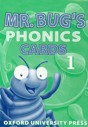 Mr Bug's Phonics: 1: Phonics Cards (52) de Richmond Hsieh