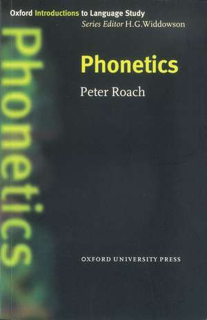 Phonetics de Peter Roach