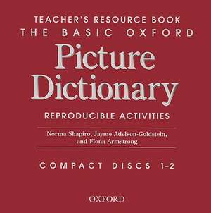 The Basic Oxford Picture Dictionary: Basic Oxford Picture Dictionary 2nd Edition Teacher's Resource Book CD de Margot F Gramer