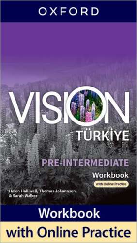 Vision Turkey Pre Intermediate Workbook with Online Practice Pack (Turkey)