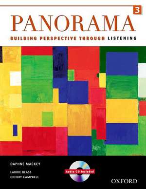 Panorama Listening 3: Student Book de Daphne Mackey