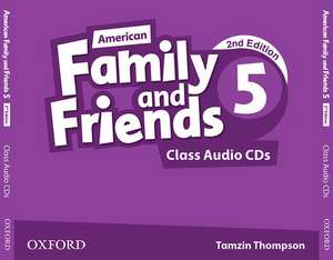 American Family and Friends: Level Five: Class Audio CDs: Supporting all teachers, developing every child de Naomi Simmons