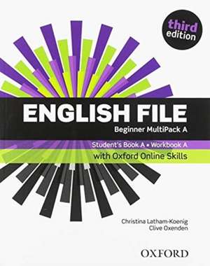 English File: Beginner: Student's Book/Workbook MultiPack A with Oxford Online Skills