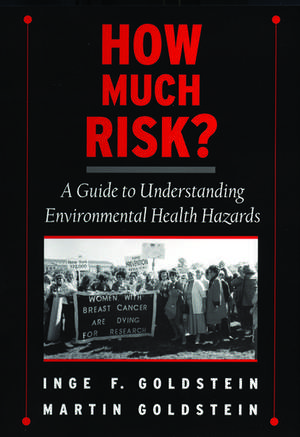 How Much Risk?: A Guide to Understanding Environmental Health Hazards de Inge F. Goldstein