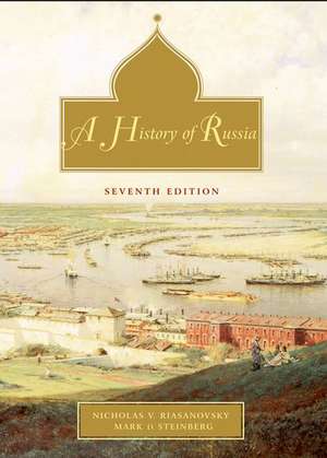 A History of Russia de Nicholas V. Riasanovsky