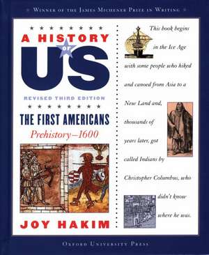 The First Americans de Joy Hakim