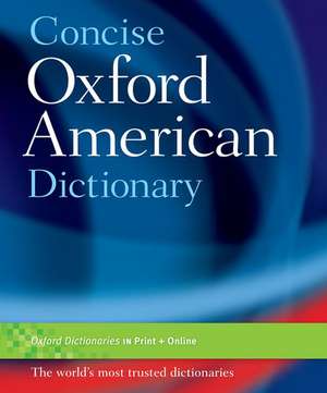 Concise Oxford American Dictionary de Oxford Languages