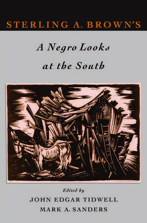 Sterling A. Brown's A Negro Looks at the South de John Edgar Tidwell