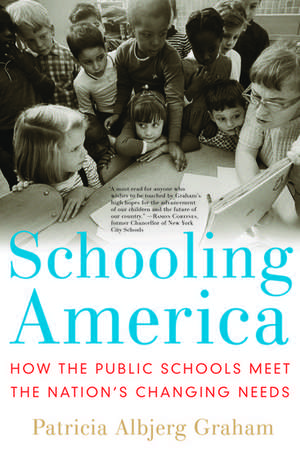 Schooling America: How the Public Schools Meet the Nation's Changing Needs de Patricia Albjerg Graham